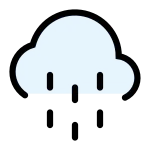 Cloud Drizzle SVG Icon